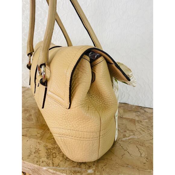 Vtg COACH Sand hobo soho pebble leather shoulder bag F10913 - Picture 5 of 8